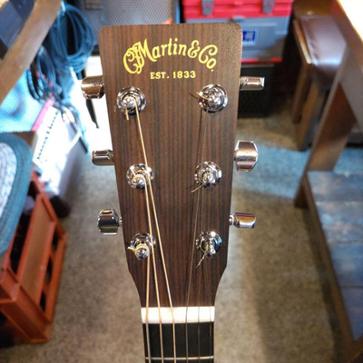 Used Martin OM-1 GT Acoustic Guitar With Hard Case Completed