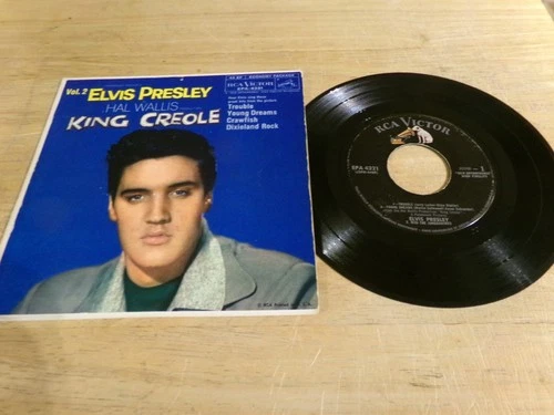 Elvis Presley 45EP - King Creole - Vol. II - RCA Victor EPA-4321  w/cvr