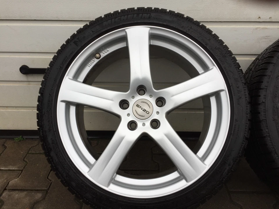 4 x Winterräder Pilot Alpin Enzo Alufelgen 8Jx18 235/40 R18 KBA 49181 - Bild 2 von 4