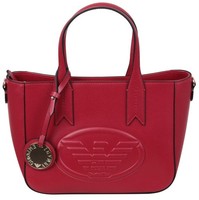 Emporio Armani Ga Damen Kunstleder Handtasche Rot Tasche Bag