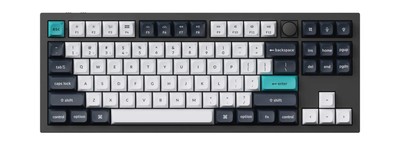 Keychron - Q3 Max 80%TKL Custom Wireless RGB Mechanical Keyboard with Program...