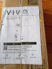 VIVO STAND-V001 Single LCD Monitor Mount Stand New Open Box