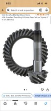 8 Toyota Ring Pinion Gears - 4.88 Ratio - 8 Inch 4 Cylinder - New - Gear