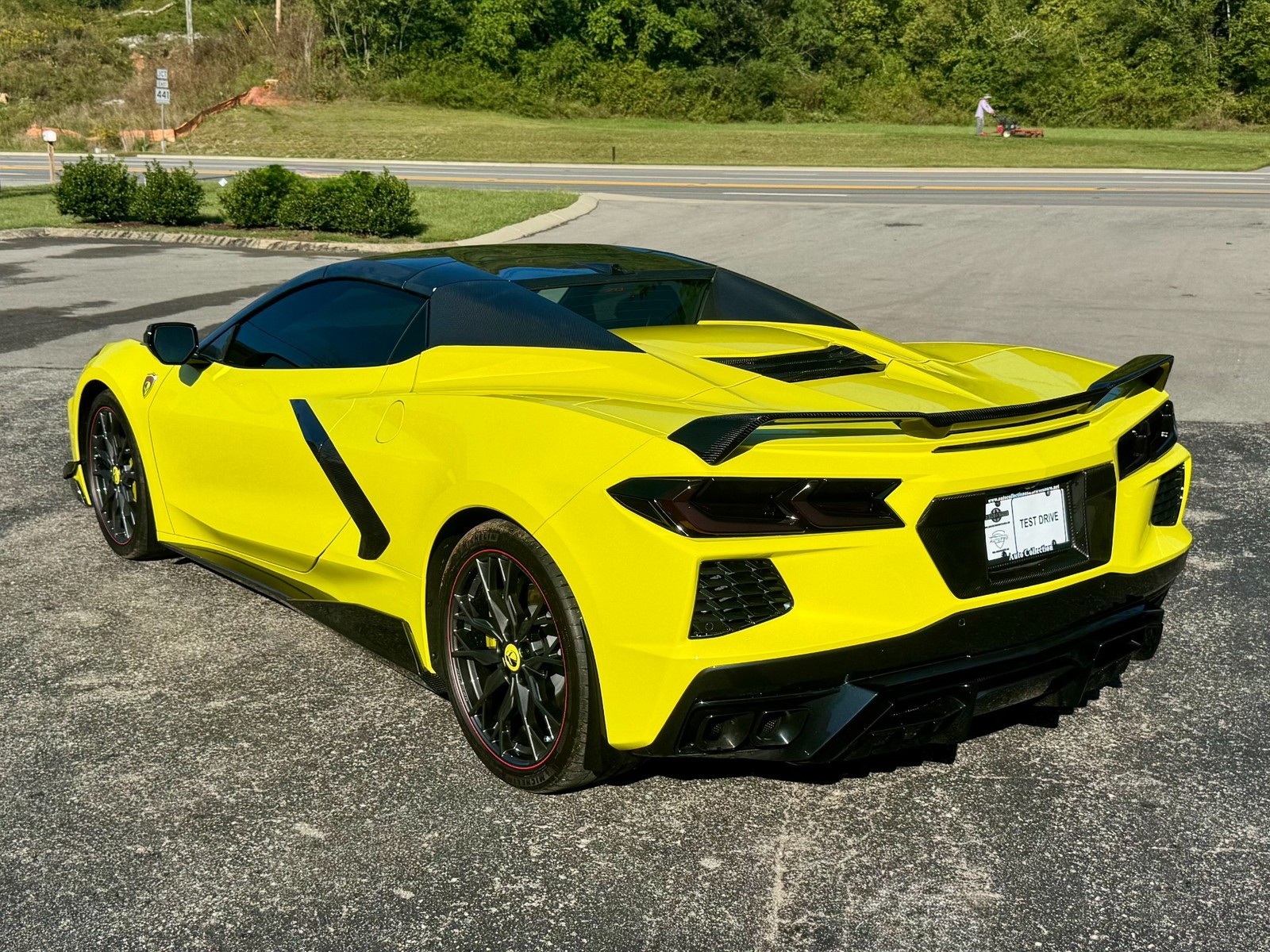 2023 Accelerate Yellow Metallic Chevrolet Corvette   | C8 Corvette Photo 4