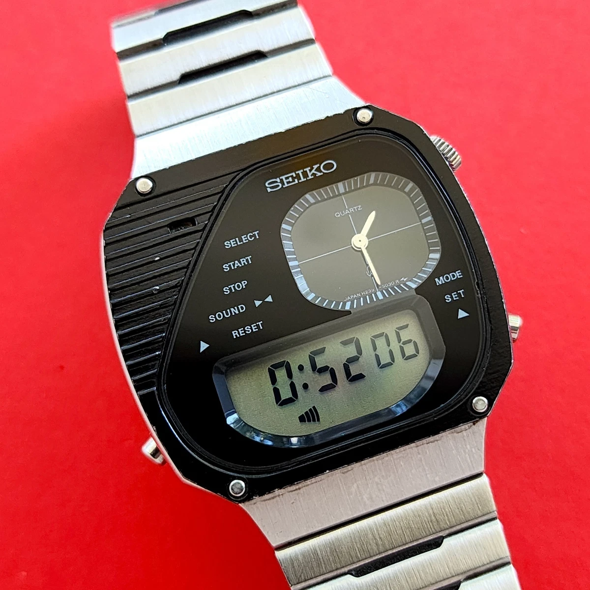 Seiko Silver Band Digital Wristwatches for sale | eBay