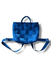 Harvey’s Seatbelt Woven Backpack Bag Blue