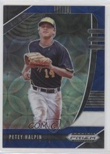 2020 Panini Prizm Draft Picks Navy Blue Kaleidoscope 13/15 Petey Halpin 1l2