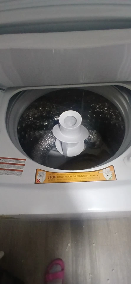 Б/у (1 год и отличное состояние товара) комбинированный набор стиральной и сушильной машины GUD27ESSMWW - Изображение 4 из 4