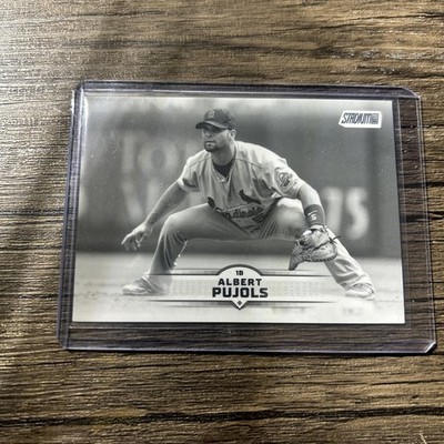 2025 Topps Stadium Club Albert Pujols #119 Black and White SP Cardinals HOF