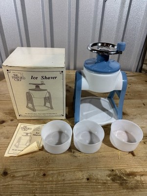 NEW The Pampered Chef Ice Shaver Snow Cones #2940 VTG With Original Box And Book