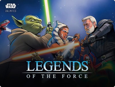 Star Wars Unlimited - Legends of the Force - Hyperspace Common & Uncommon Karten