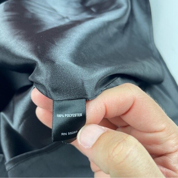 Express Solid Black Gray Sweetheart Mini Dress Wo… - image 6