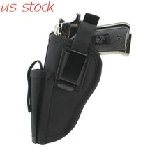 US STOCK Left Right Pistol Hand Gun Holster with Mag Pouch Slot Holder for Glock