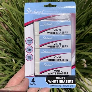 Studioart Vinyl White Erasers