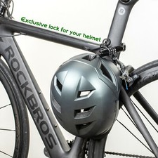 Bnineteenteam Lucchetto Per Casco Moto Universale Con Anello A D - In Acciaio Inossidabile, Nero, Dimensioni 8.9x3 Cm