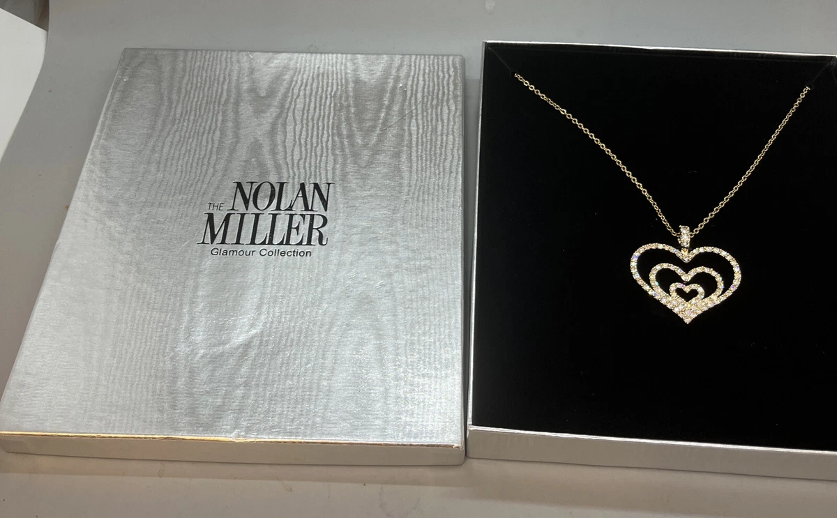 Nolan miller heart best sale necklace