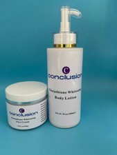 Conclusion Glutathione Whitening 2-Set: Body Lotion and Face Cream