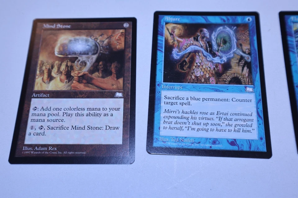 MTG Weatherlight Complete Common Set 62 Cards-Mind Stone. Vitalize, Abjure, Flux - Image 2 of 4