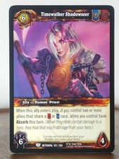 Timewalker Shadowseer - Betrayal of the Guardian - singles - 123/202 - WoW TCG