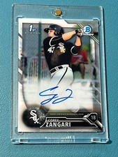 2016 BOWMAN CHROME - AUTOGRAPH - COREY ZANGARI (RC) AUTO #BCAP-CZ (SP)
