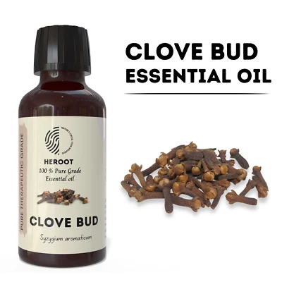 HEROOT Clove Essential Oil – Pure Oil, Natural Aroma