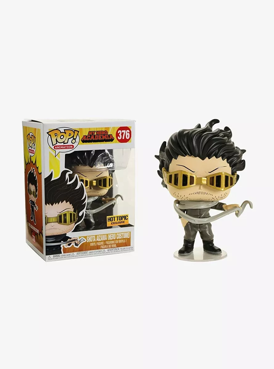Funko Pop SHOTA AIZAWA HERO COSTUME Hot Topic Exclusive My Hero Academia 376 NEW
