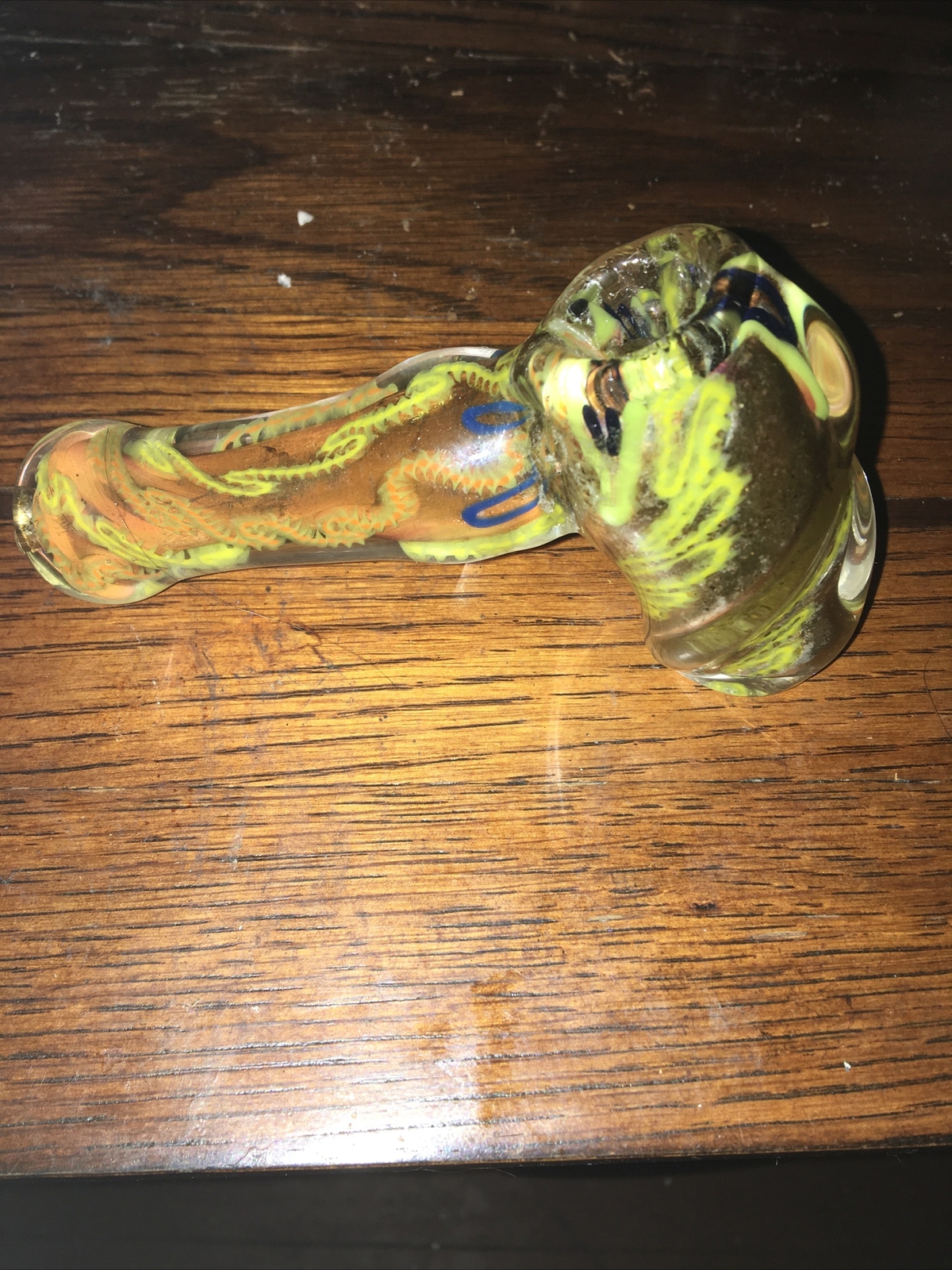 triple blown glass pipe eBay