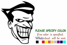 JOKER Batman Graphic Die Cut decal sticker Car Truck Boat Window Laptop 11"