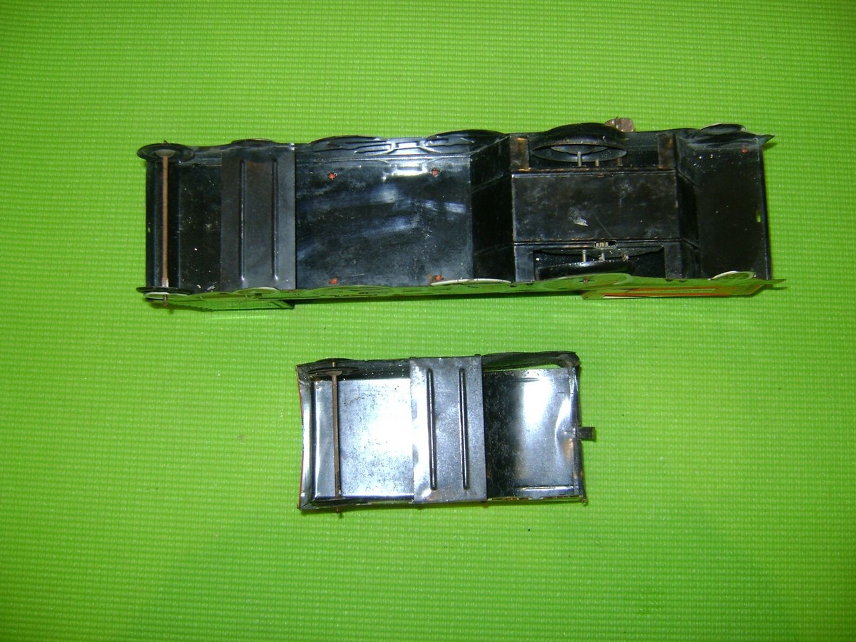 JOUET ANNCIEN ML MARTINAN LARNAUDE LOCOMOTIVE MECANIQUE EN