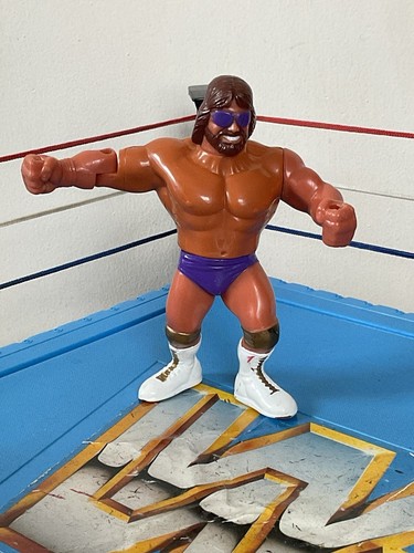 Macho Man Randy Savage WWF WWE Hasbro Wrestling Fi...