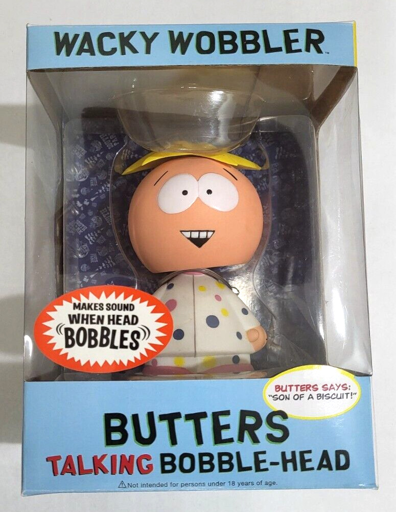 SDCC 2008 South Park Pijama Butters Funko Wacky Wobbler Bobblehead 1 de 480