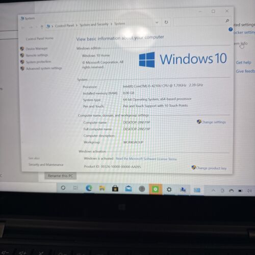 Lenovo Thinkpad Yoga 14 laptop i5 4210U 1.70GHZ 8GB Excellent Condition - Picture 3 of 11
