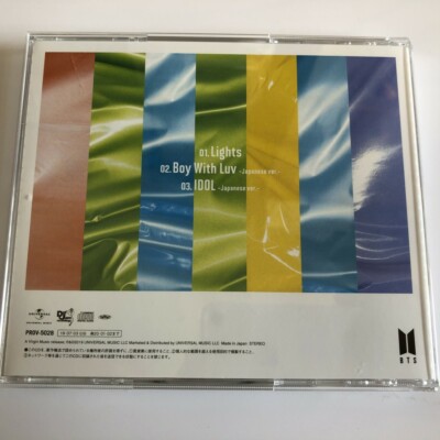 BTS Lights Boy With Luv CD JAPAN Changing Jacket | eBay