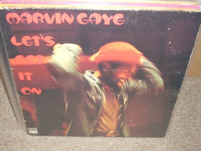 MARVIN GAYE let's get it on ( soul ) tamla gatefold 1st press | eBay