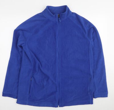 Marks and Spencer blaue Herrenjacke Größe 2XS Reißverschluss   Alter 17-18 Jahre