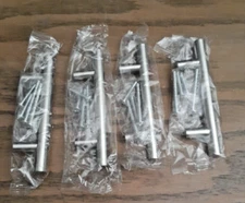 Probrico 4 Pack 3 Inch Hole Centers Stainless Steel Modern Cabinet Handles 5 in 