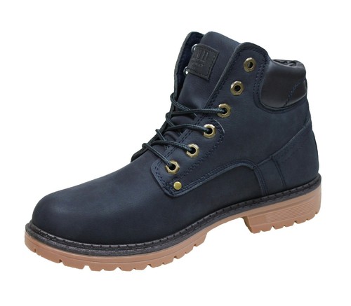 Stivali uomo Diamond Shoes blu scarpe sneakers invernali con pelliccia  interna | eBay