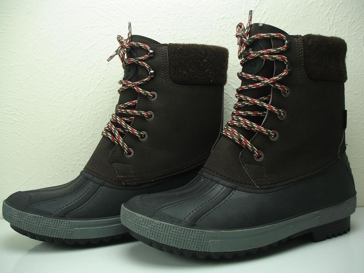 Pajar Canada Leather Wingtip Lace-Up Combat Boots Black Plaid Lined US 11–11.5 Amazon.com | PAJAR CANADA Men main image 3
