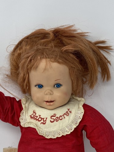 Bambola Mattel Baby Secrets 1965 Pull String NON FUNZIONA CREEPY Leggi Descrizione - Foto 3 di 15
