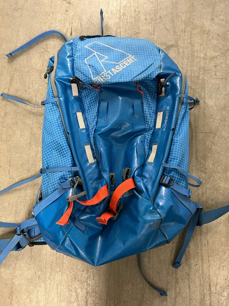 NEW! Eddie Bauer First Ascent Alchemist 40L Backpack Blue | eBay