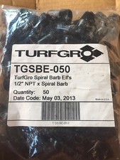 50x Funny Pipe 12 Npt Male Spiral Barb Ells Turfgro Elbow Slip Flex Swing Ell 50x Funny Pipe 12 Npt Male Spiral Barb Ells Turfgro Elbow Slip Flex Swing Ell