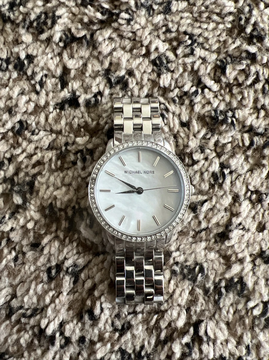 Michael kors all store stainless steel watch