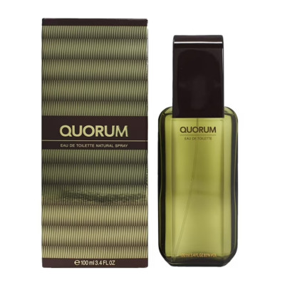 Quorum by Antonio Puig cologne for men EDT 3.4 oz / 100 ml spray NEW IN BOX
