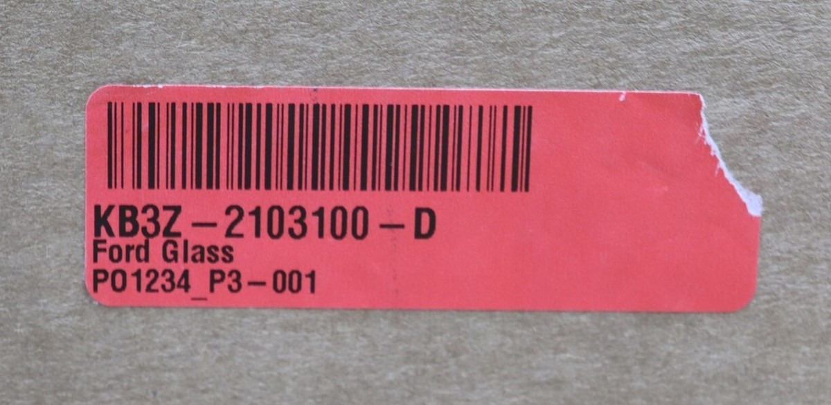 NEW OEM Ford Windshield Glass KB3Z-2103100-D Ford Ranger XL 2019