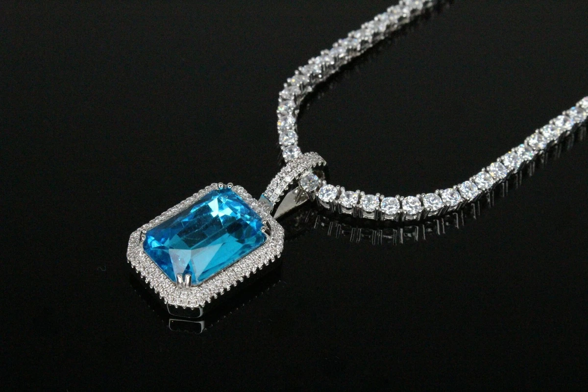 Custom 2024 sapphire necklace