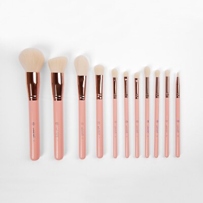 BH Cosmetics Brunch Bunch Weekend Vibes 11 Piece Makeup Brush Set New In Box