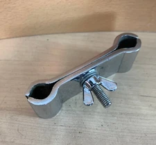 1/2" Diameter Multi-Clamp Tube Post Arm Holder Drum Mount Part MIJ 70s 80s Vtg