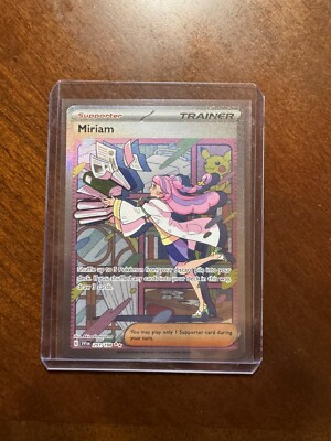 miriam pokemon card 251 198 Miriam Special Art Rare (SAR) Custom Pokemon Display Case
