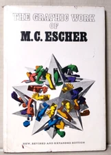 The Graphic Work of M.C. ESCHER Revised and Expanded Edition  1984 HC/DJ  B17