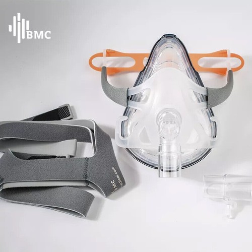 FM1A Face CPAP Nasal Mask with Adjustable Headgear Sleep Apnea Size S M L - Picture 4 of 12